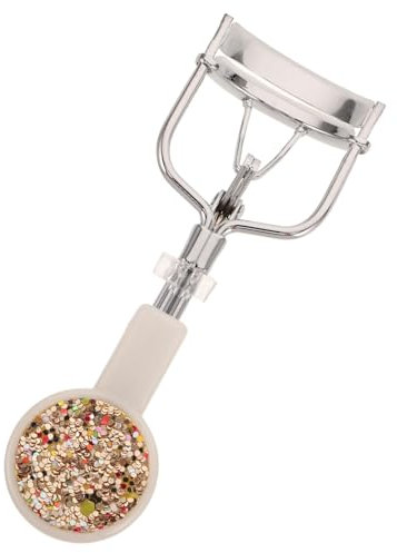 SHERCHPRY Piegaciglia Scintillanti Arriccia e Fissa Ciglia Per Duraturo Design Bocca Larga Per Utilizzo Confortevole Resistente Ed Per Applicazione