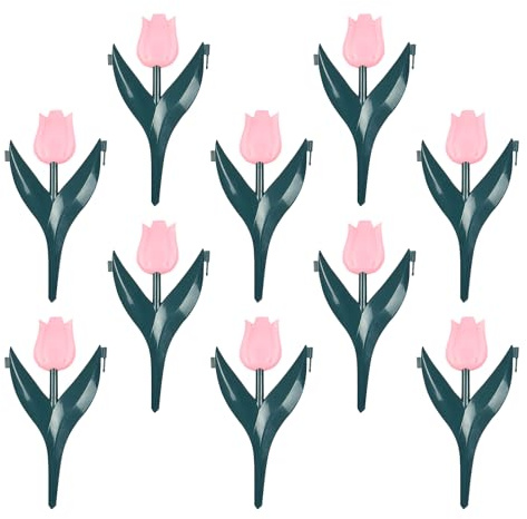 Valla para macizos de flores - valla de 10 piezas para camas de jardín | Decoración de plantas para el área de la piscina casa patio delantero patio trasero