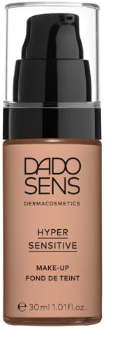 DADO SENS HYPERSENSITIVE Make-Up Beige 30ml, Für Hypersensible Haut | Make-up Mit Hoher Deckkraft, Kaschiert Rötungen & Unreinheiten, Feuchtigkeitsspendend & Hautpflegend, Ebenmäßiger Teint