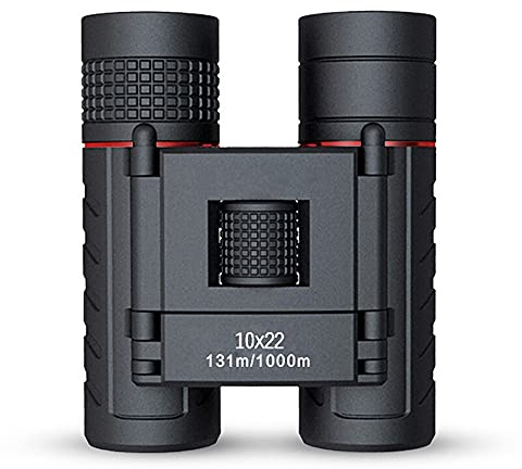 SLRMKK Fernglas Teleskop Fernglas für Erwachsene Entfernungsmesser 10x22 Erwachsene Fernglas mit BAK7 Prisma FMC Mehrschichtbeschichtung Sehr geeignet für Vogelbeobachtung Ausflüge,