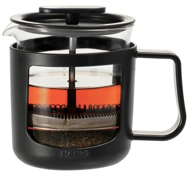 HARIO CPU-2-B CafePress U Heat-resistant Glass, Practical Capacity, 10.1 fl oz (300 ml), Black