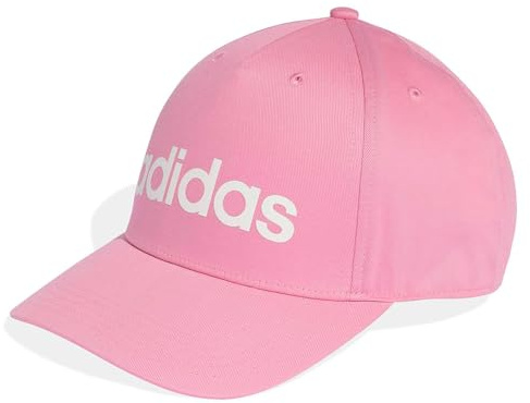 adidas Unisex LINEAR Baseball Cap, st Tropic Bloom/White, S-M