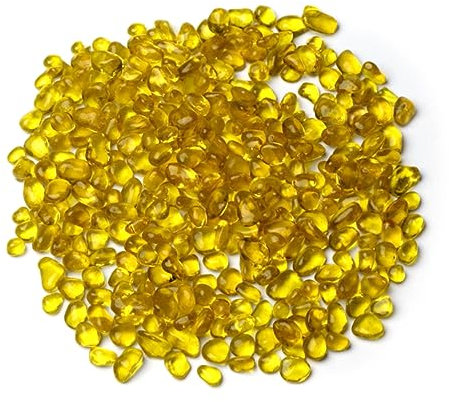 ULTECHNOVO Glasierter Kristallkies Aquarium-Felsen Aquariensteine Dekorationen Tank dekorativ Aquariumstein künstliche Steine Glaskies Aquariendekoration gefälschte Steine