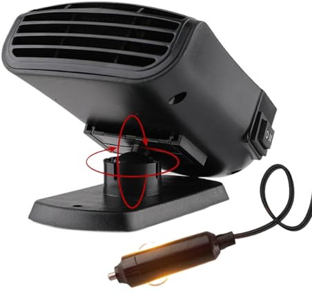 Car Heater Defroster - Windshield Heater Fan | Car Warmer For Winter | Car Gadgets Windshield Defogger And Defroster | Electric Glass Demister For Car RV | Multifunctional Car Window Demister Heat