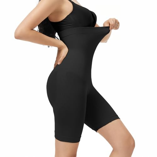 KSKshape Shapewear shorts magkontroll kroppsformare hög midja magkontroll trosor sömlös midjetränare gördel underkläder för kvinnor, XL-XXL