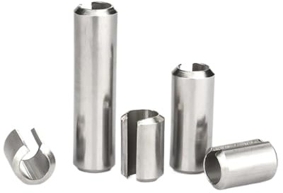 M1.5 M2M2.5 A2 304 Acciaio inossidabile Cotter elastico Cilindrico Posizionamento Tensione Perno Rullo Molla Perno GB879(50pcs M2,5mm)