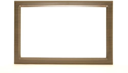 Garagentorfenster, Fenster für Garagentor Außenrahmen Farbe in Golden Oak