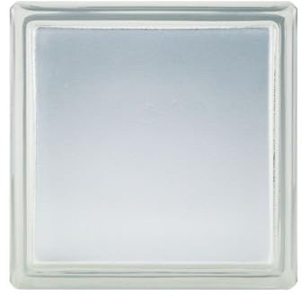 Fuchs Design THERMO BLOCK, Glasbaustein Riva klar, 19x19x12cm, Wärmedämmung: Ug 1,2