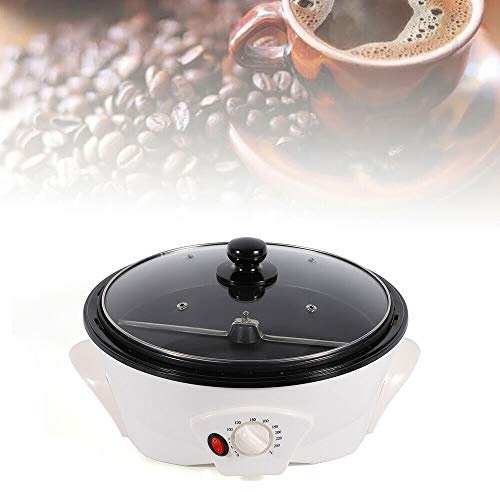 Kaffeeröster, 1200W 1.5KG Elektrische Kaffee Röstmaschine Haushalt Kaffeeröstmaschine Backmaschine für Cafés Familien Clubs