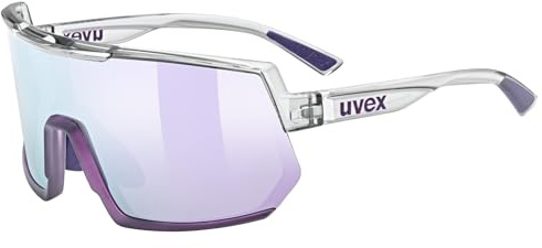 uvex sportstyle 235, Sportglasögonen unisex – vuxen, clear-met purple, one size