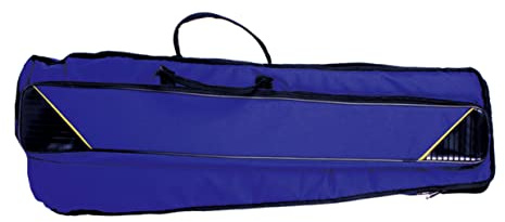 BESTonZON Verdickte Posaunenaufbewahrungstasche aus Oxford Stoff mit Großer Kapazität und Tragetasche für Portable Instrumentenlagerung in Blau