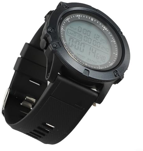 Reloj de árbitro de fútbol, cronómetro digital, cronómetro, cronómetro con retroiluminación para cronometraje deportivo y entrenamiento físico