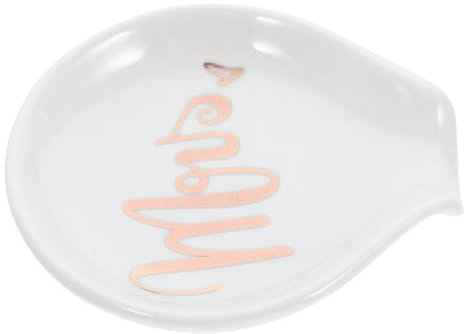 Alipis Accesorio Cocina Soporte Cucharas Cerámica Reposta Cuchara Decoración Mesa