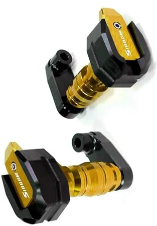 Motorradzubehör Verkleidungs-Sturzpad-Schutz Für BMW S1000R 2017 2018 2019 2020 2021 Motorradzubehör Rahmenschieber Absturzsicherung(Gold)