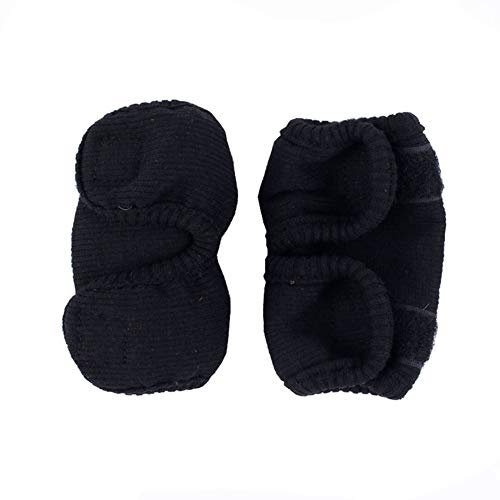 OMEM Pet Supplies Hunde-Kniebandage, wärmend, mit Wärmepartikeln, Größe L, Schwarz