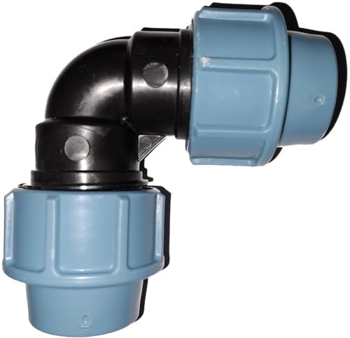 Raccordo PP - Curva 25 mm - per tubi PE/MDPE - Acqua potabile