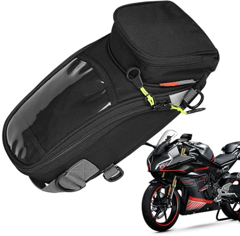 Bolsa para el asiento trasero de la motocicleta, antideslizante