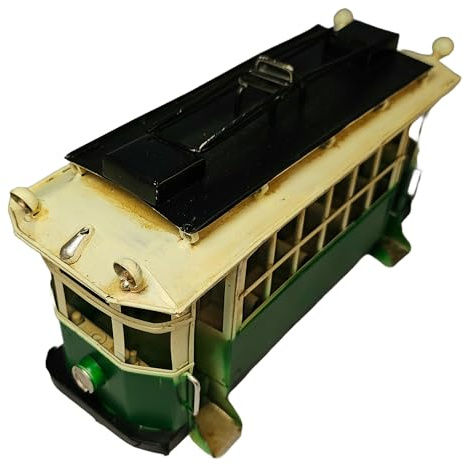 DynaSun Vintage Metal Tram della collezione Retro Style Auto Scala 1: 40 25 cm