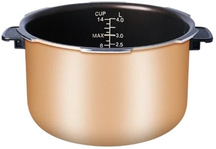 CINDTRGA Pentola a Pressione elettrica 5L con Manico Compatibile con Midea MY-12SS509A/13SS505A/13PSS506A pentola a Pressione Ciotola Interna di Ricambio