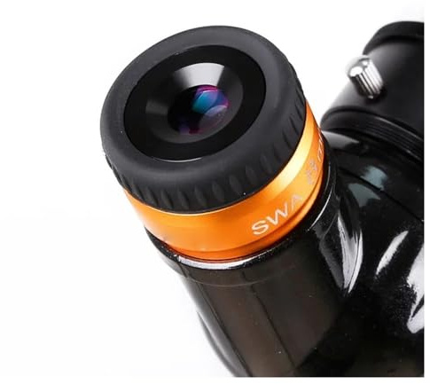 Teleskoptillbehör brett okular 70 grader ultra vidvinkel 3,2 cm teleskop tillbehör brännvidd (8 mm)