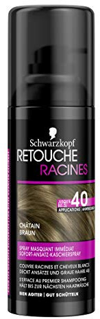 Schwarzkopf - Retouche Racines - Spray Masquant Immédiat - Châtain
