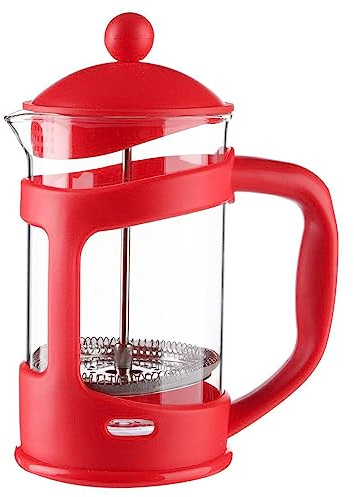 Secret de Gourmet - Cafetera de pistón Esencial 80cl - Roja