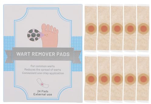 Artibetter 24Pcs Warze Entferner Pads Arzneimittel Patches Und Verbergen Pads Plantar Warze Entferner für Füße