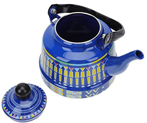 Alipis 1 Pc Bollitore Brew Pentola dell'Acqua Calda Caffettiera Smaltata Vintage Falò Caffettiera Elettrica Riscaldamento dell'Acqua Fai Il Thè Acciaio Inossidabile Casseruola Teiera