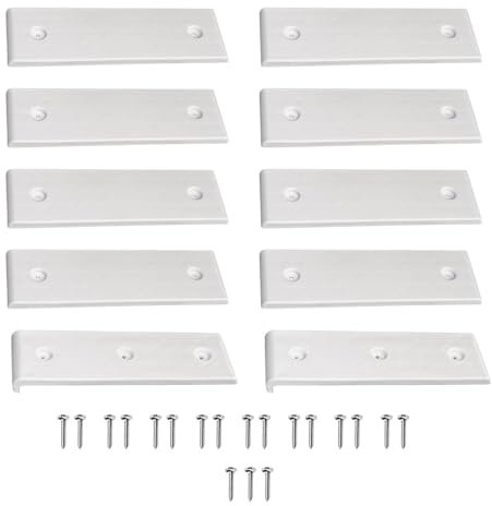 Slicks superposés pour remorque de bateau – Glissières superposées robustes, extrémités coulissantes 7,6 x 25,4 cm | Accessoires de remorque pour un lancement et un chargement sans effort, 10 glissièr