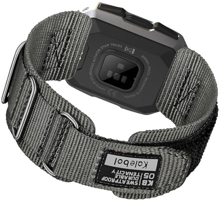 Bracelets de Montre Compatible avec KOSPET Tank M3/ M2/ M3 Ultra Bracelet, avec Velcro Réglable Trois Anneau en Acier Inoxydable Hommes et Femmes Bande de Rechange pour KOSPET Tank M3 Sangles (5)