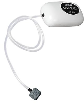 Sosoport 2sätze USB Fisch Tank Luftpumpe Ultra-leise Wiederaufladbare Sauerstoffpumpe Für Aquarien Effiziente Belüftung Mit Stabiler Blasenerzeugung Für Kleine Mittelgroße Aquarien