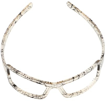 Ipetboom Bandeau Pour Cheveux Femme Style Lunettes De Soleil En Pc Antidérapant Accessoire Léger Pour Fête Plage Mariage Taille Unique Couleur Serpent Thé