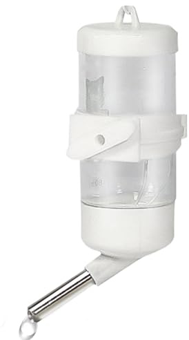 Botella de agua para animales pequeños, dispensador de agua de jerbo, alimentador sin , accesorios de jaula para mascotas pequeñas, accesorios para hámster enano, jerbo, hurón, erizo