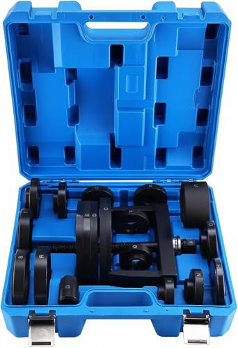 FreeTec Master Wheel Bearing Removal Tool, Wheel Hub Removal Tool Set Fits for Most Vehicles, C to U Sizes Back and Front Wheel Bearing Remover and Installer Tool Kit