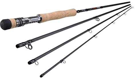 Shakespeare Sigma Supra Fly Rods, Schwarz, 8ft | 4wt