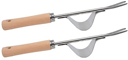 Garden Hand Weeder, Stainless Steel Weed Puller Tool Easy Operation Widely Used for Crabgrass for Dandelions for Thistles