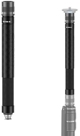 SIRUI SVM-E Carbon Fibre Extension Pole, Monopod and Tripod Extension Rod, Centre Column for Tripod and Monopod, 30cm Extension Tube for Camera DSLR Camcorder, Weight only 0.17kg, Max Load 10kg