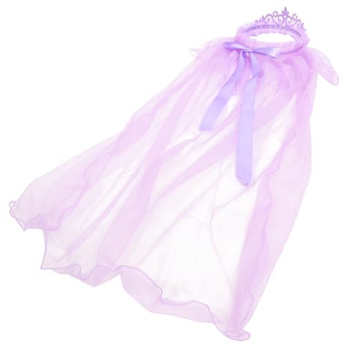 SOIMISS 3stücke Blumenkranz Für Doppelter Spitzen-hochzeits-schleier Haarschmuck Für Kommunion Brautjungfern Prinzessin Festliche Anlässe Fotografie Tanz
