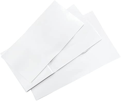 Swiixxer 30 Stück Sublimations-Schrumpffolie, 3 Größen Wärmeübertragungs-Schrumpffolie Schrumpffolienbeutel Wrap für Becher, Becher, Tassen
