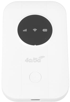 Router 4G con Slot per Schede SIM, Hotspot Mobile da 300 Mbps Connetti Fino a 10 Dispositivi, Modem 4G per Viaggi di Lavoro in Viaggio