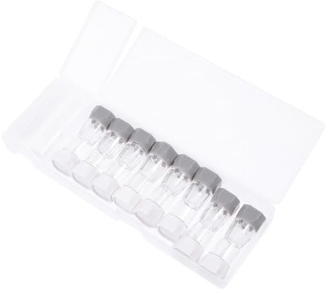 SEWOART 8pieza Estuches Prácticos para Lentes De Contacto Caja Portátil Hermética para Cosméticas