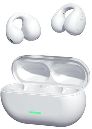 Auricolari OHRCLIP | Cuffie A Clip Con Un Orecchio Aperto, Cuffie Wireless Con Orecchio Aperto, Cuffie A Linea Resistente Alla Saldatura Per Sport, Allenamento, Ciclismo, Corsa, Campeggio, Escursioni,