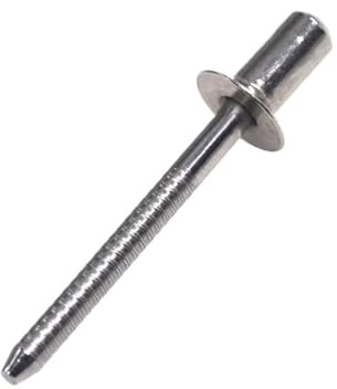 Blindnieten 30/50 Stück wasserdicht versiegelte Blindniete aus Edelstahl mit Senkkopf(50Pcs,3.2x14 mm)