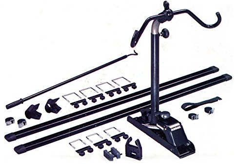 Go Out Portabici Telescopico Portabici da Tetto Auto