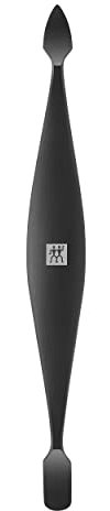 Zwilling TWINOX M Doppelinstrument Nagelhautschieber Nagelreiniger Maniküre Pediküre 125 mm carbon matt schwarz
