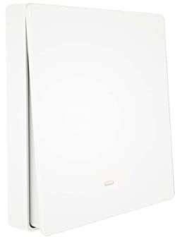 Interruptor inalámbrico con mando a distancia sin batería para centralita receptor inalámbrico 220 V 10 A sin cables, frecuencia 433 MHz (1 botón)