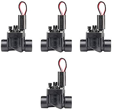 Irrigoprofessionale Elettrovalvola PGV-101 9 V 1 Hunter con regolatore di flusso (confezione da 4)