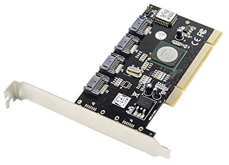 MEO PCI to 4 Ports SATA Serial ATA RAID Converter Controller I/O Card sil3124 chipset sata2.0 to pci Slot gen 2