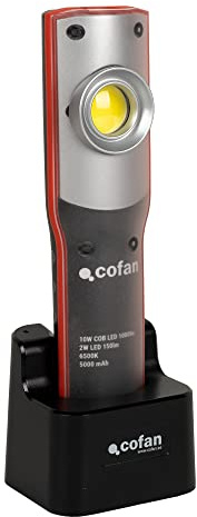 Lámpara de Inspección Profesional | Led Cob |10 W | 6500 K | Puerto USB para Cargarla