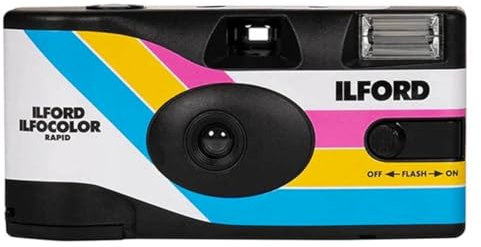 Appareil Photo jetable Ilford Ilfocolor Rapid Retro - 27 Poses - 400 ISO